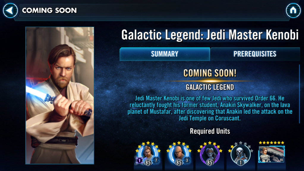 Galactic Kenobi: Requirements, Event Tiers, Kit and More! – CommanDollar